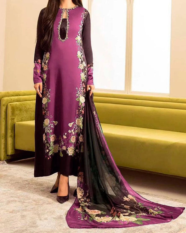 Tie N Die Digital printed 3Pc